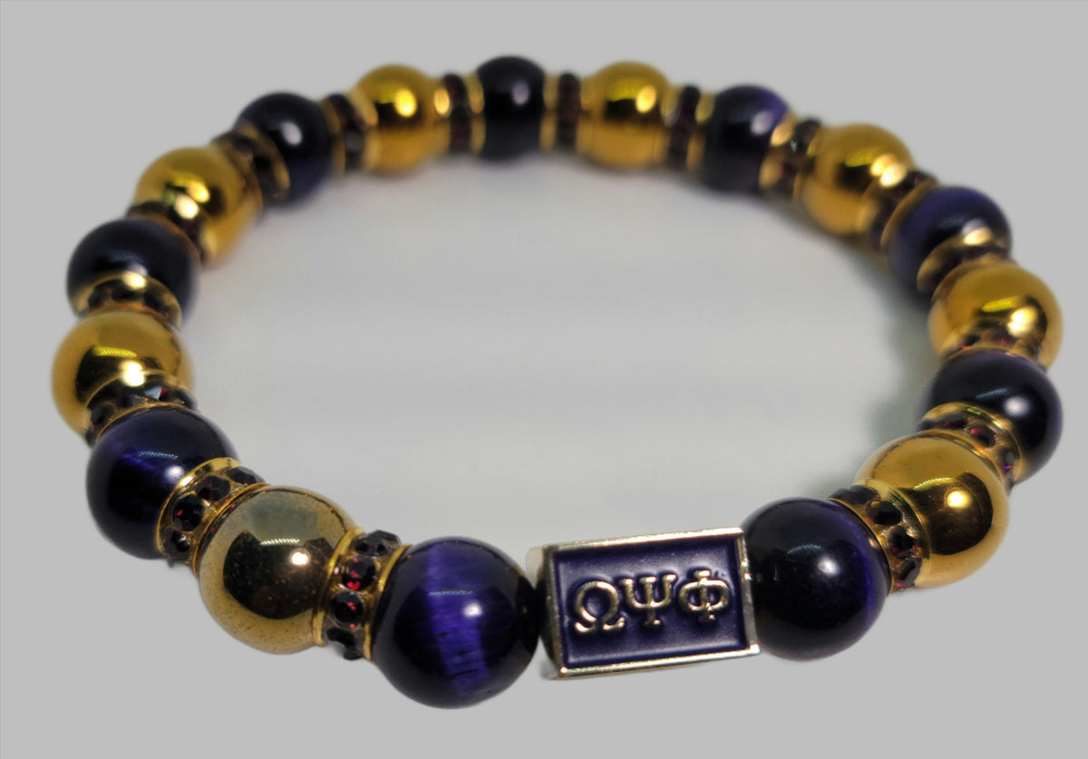 Omega psi discount phi beaded bracelet