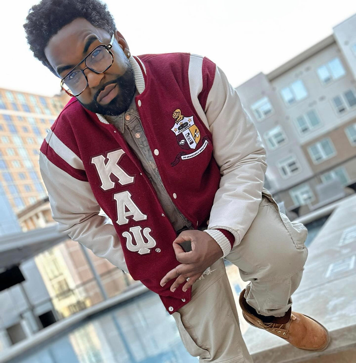 Kappa alpha sale psi varsity jacket