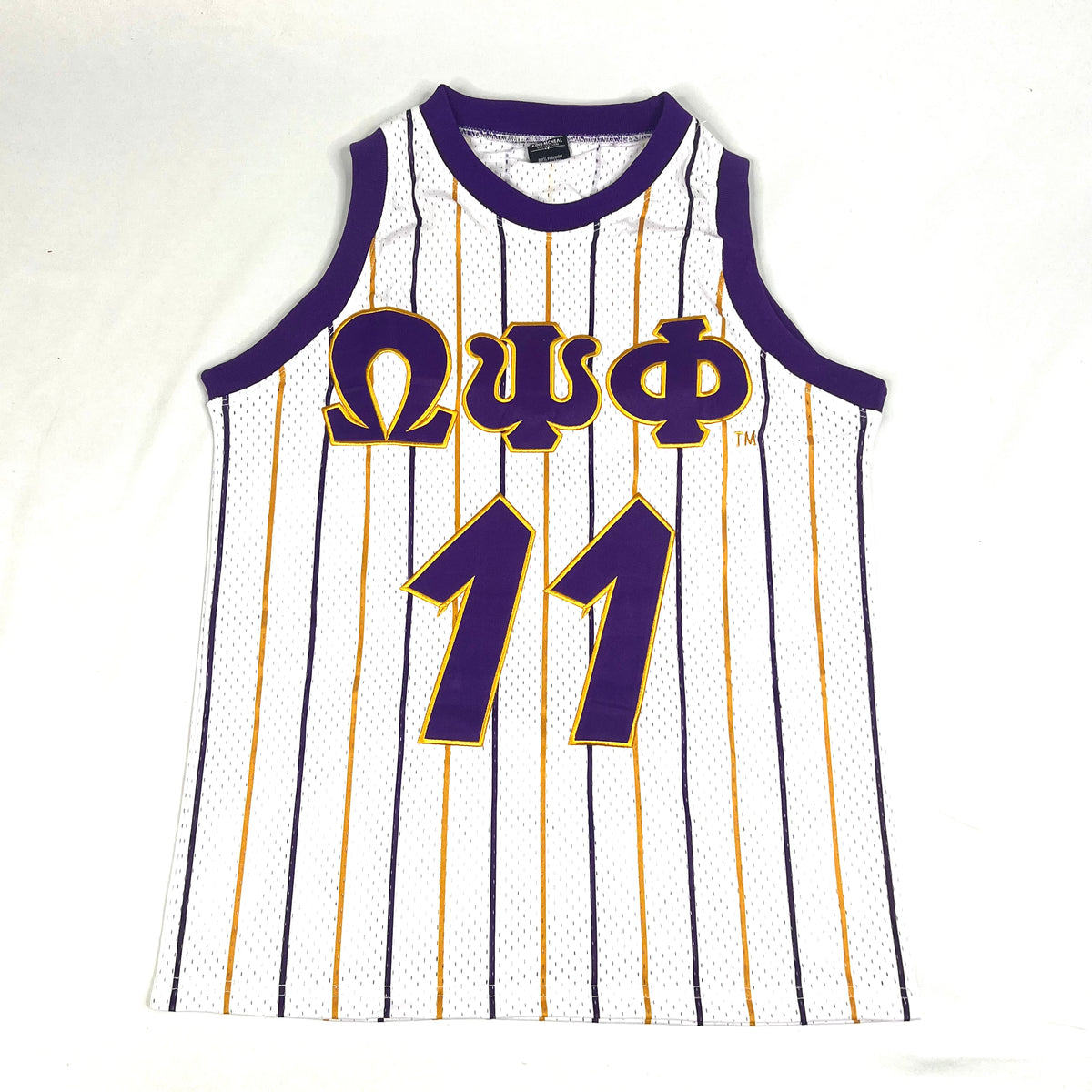 Omega Pinstripe Basketball Jersey – The King McNeal Collection