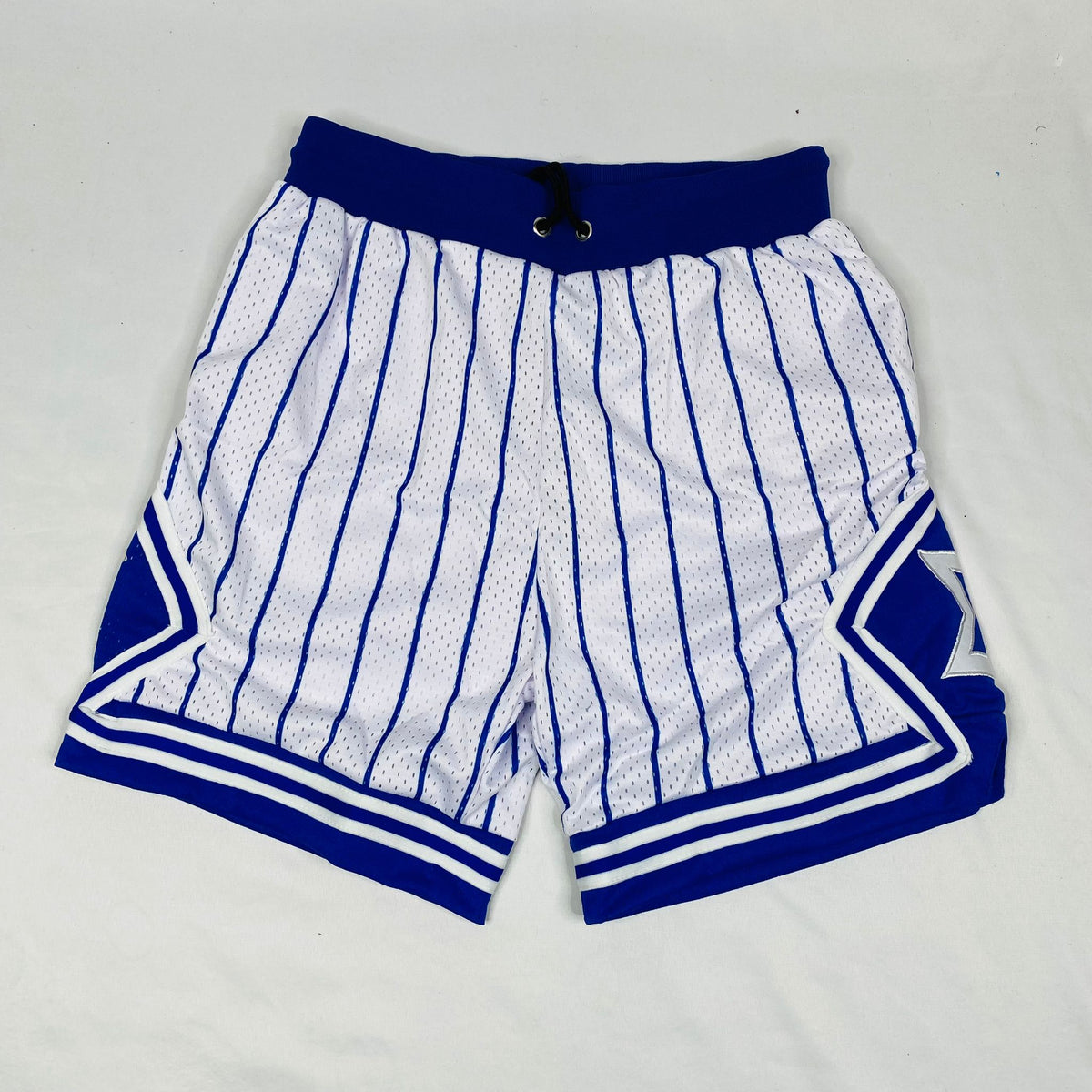 The King Mcneal Collection Sigma Pinstripe Basketball Shorts