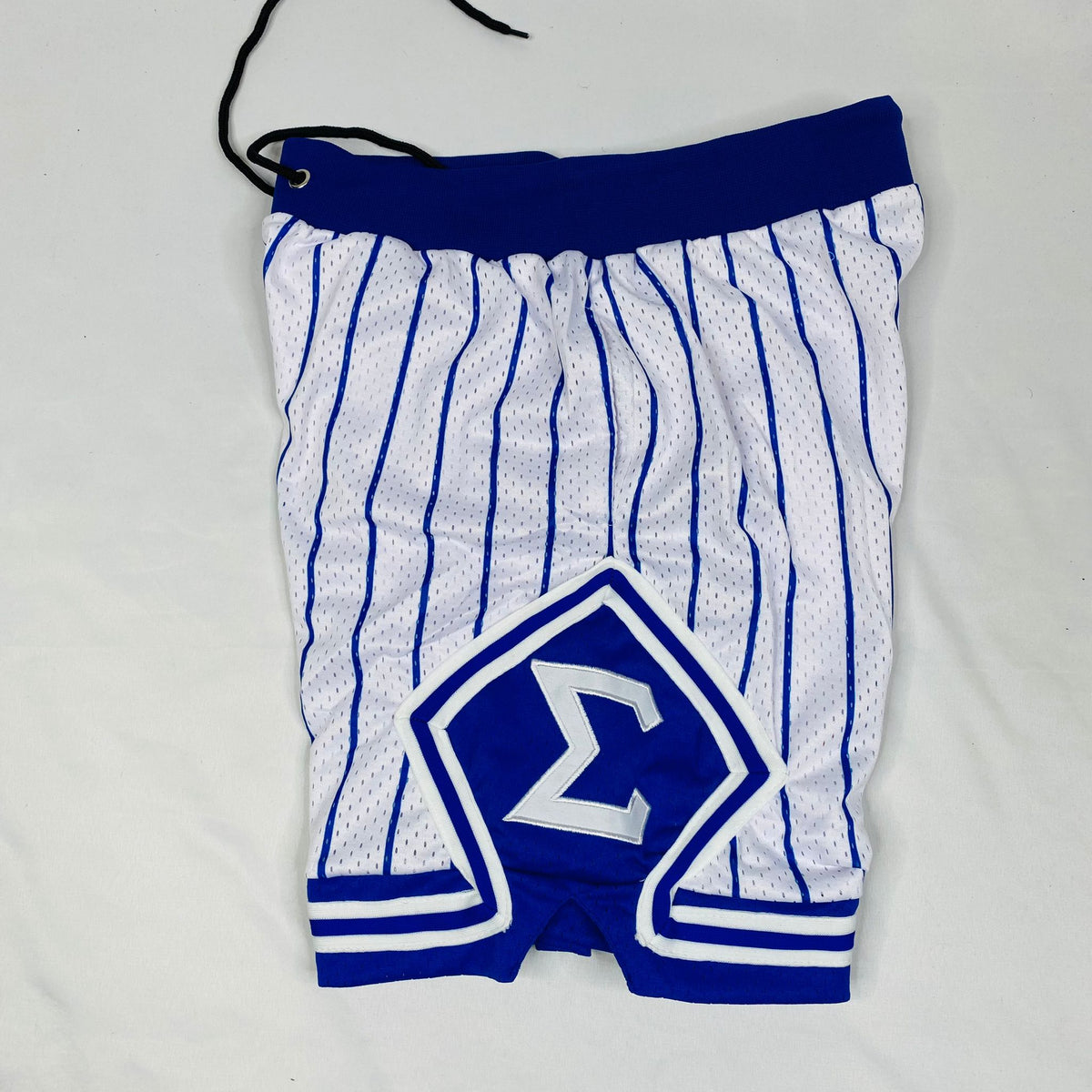 The King Mcneal Collection Sigma Pinstripe Basketball Shorts