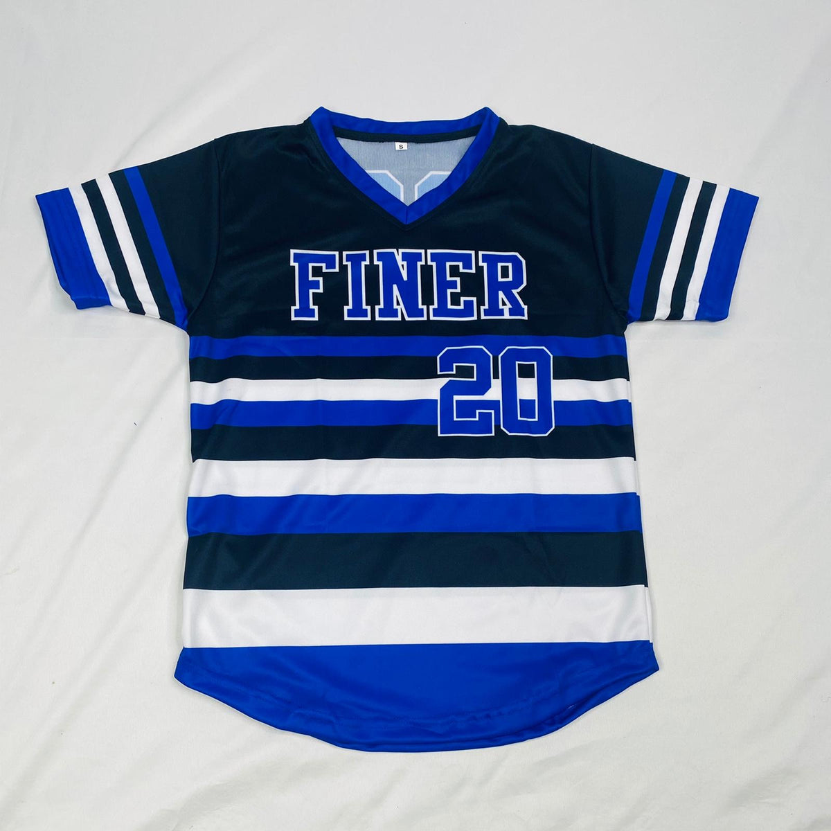Delta Black Striped Baseball Jersey – The King McNeal Collection