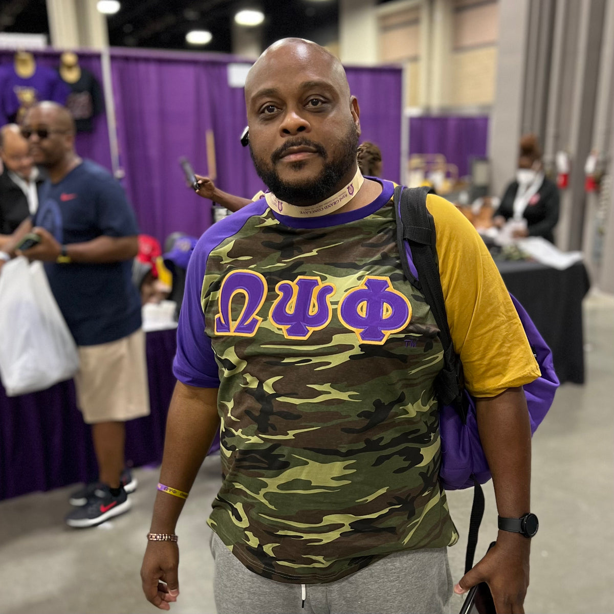 omega psi phi camo shirt