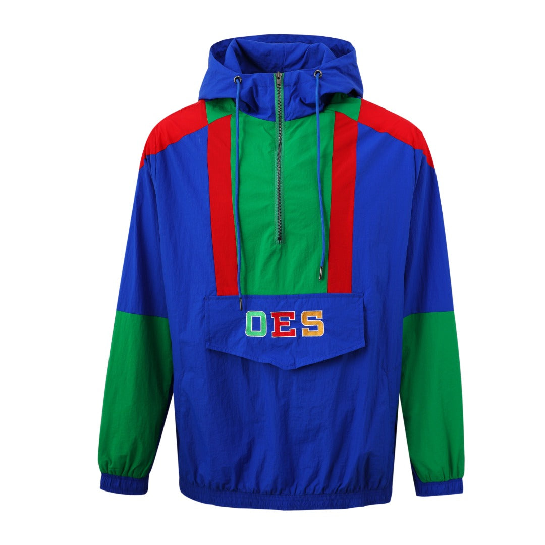 Multicolor Windbreaker