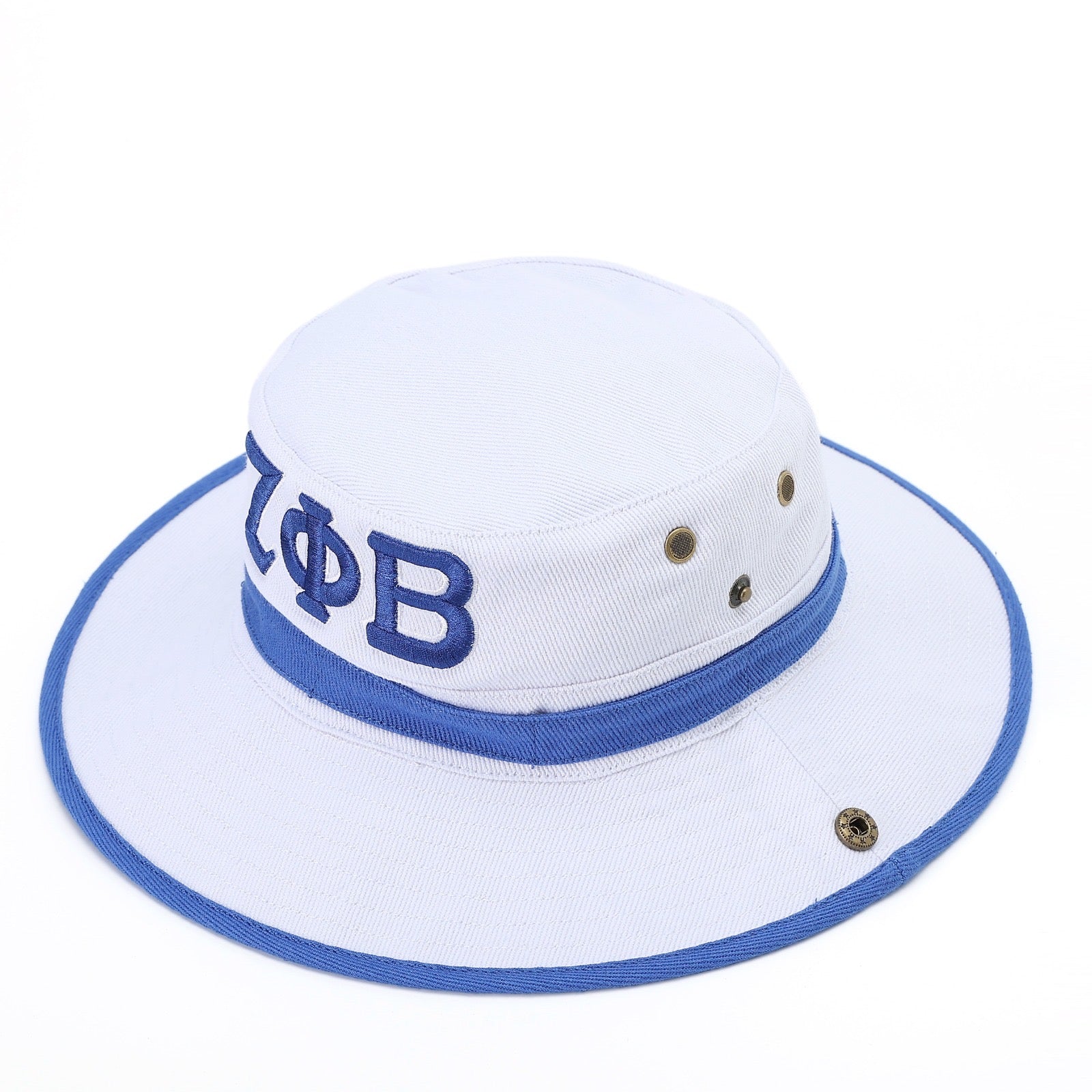 Zeta White Boonie Hat