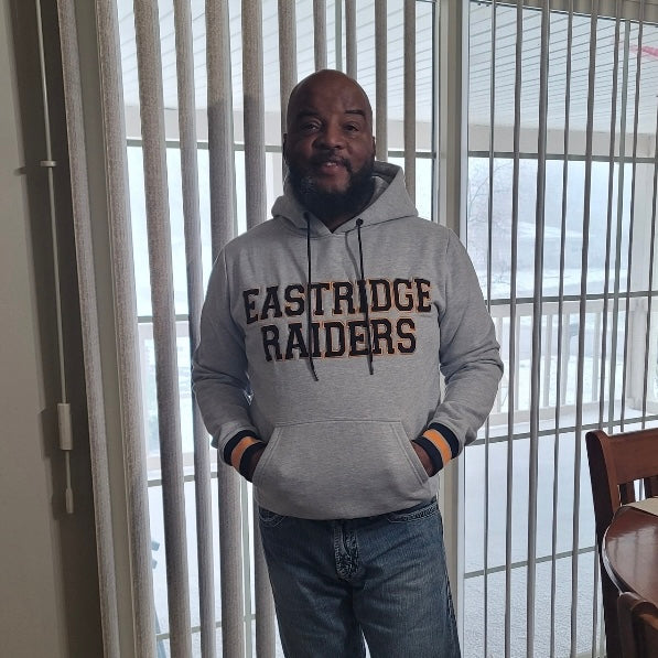 Eastridge Raiders Grey Hooded Sweatshirt