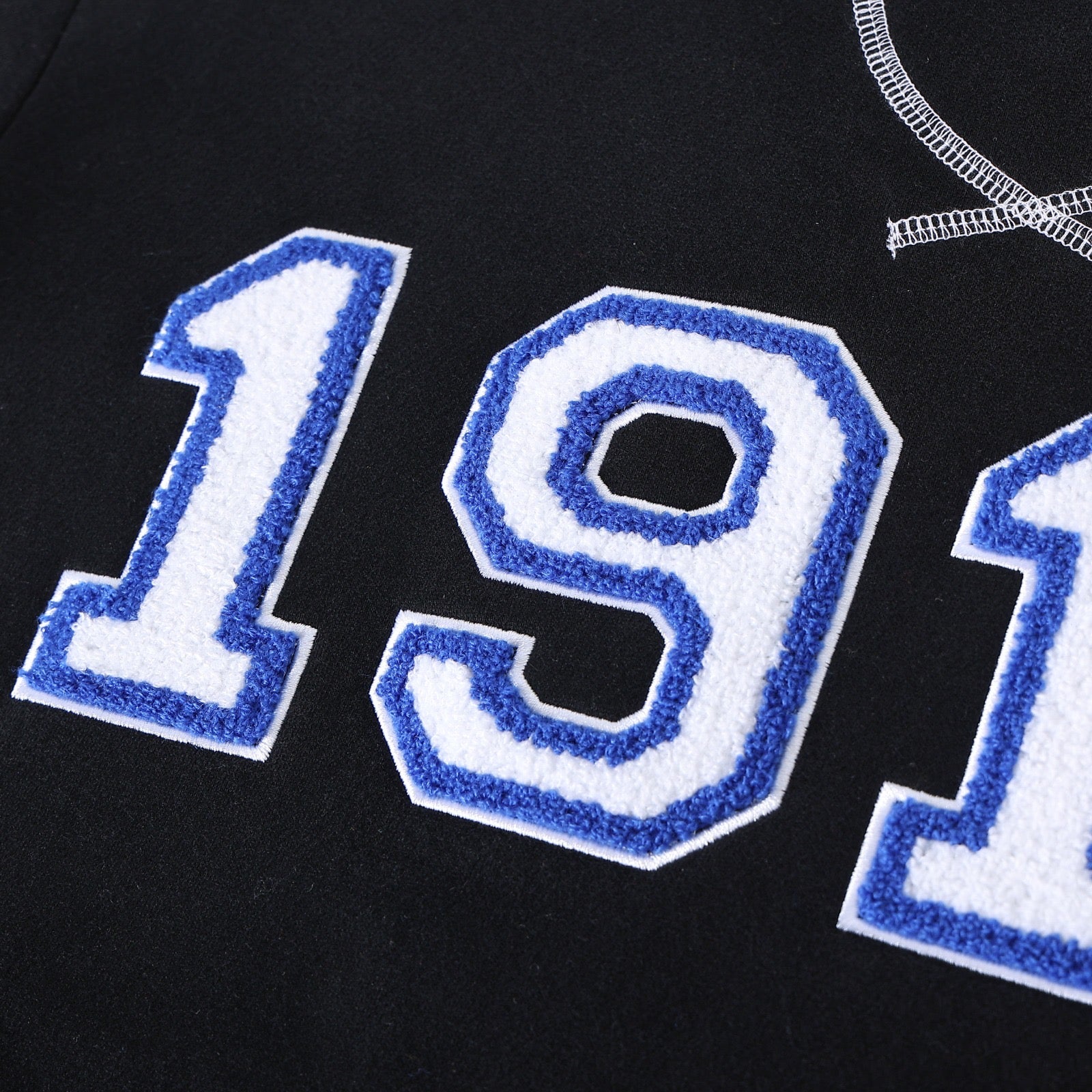 Phi Beta Sigma 1914 Black Chenille Crewneck Sweatshirt