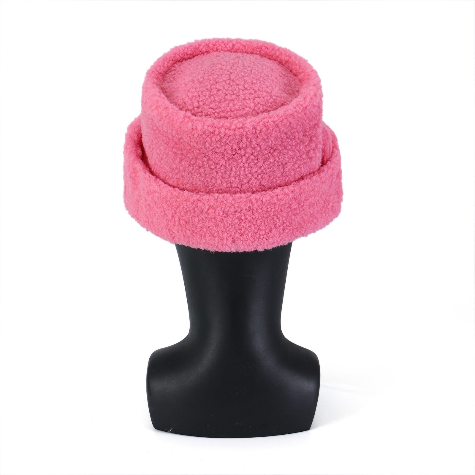 AKA Pink Sherpa Beanie Hat