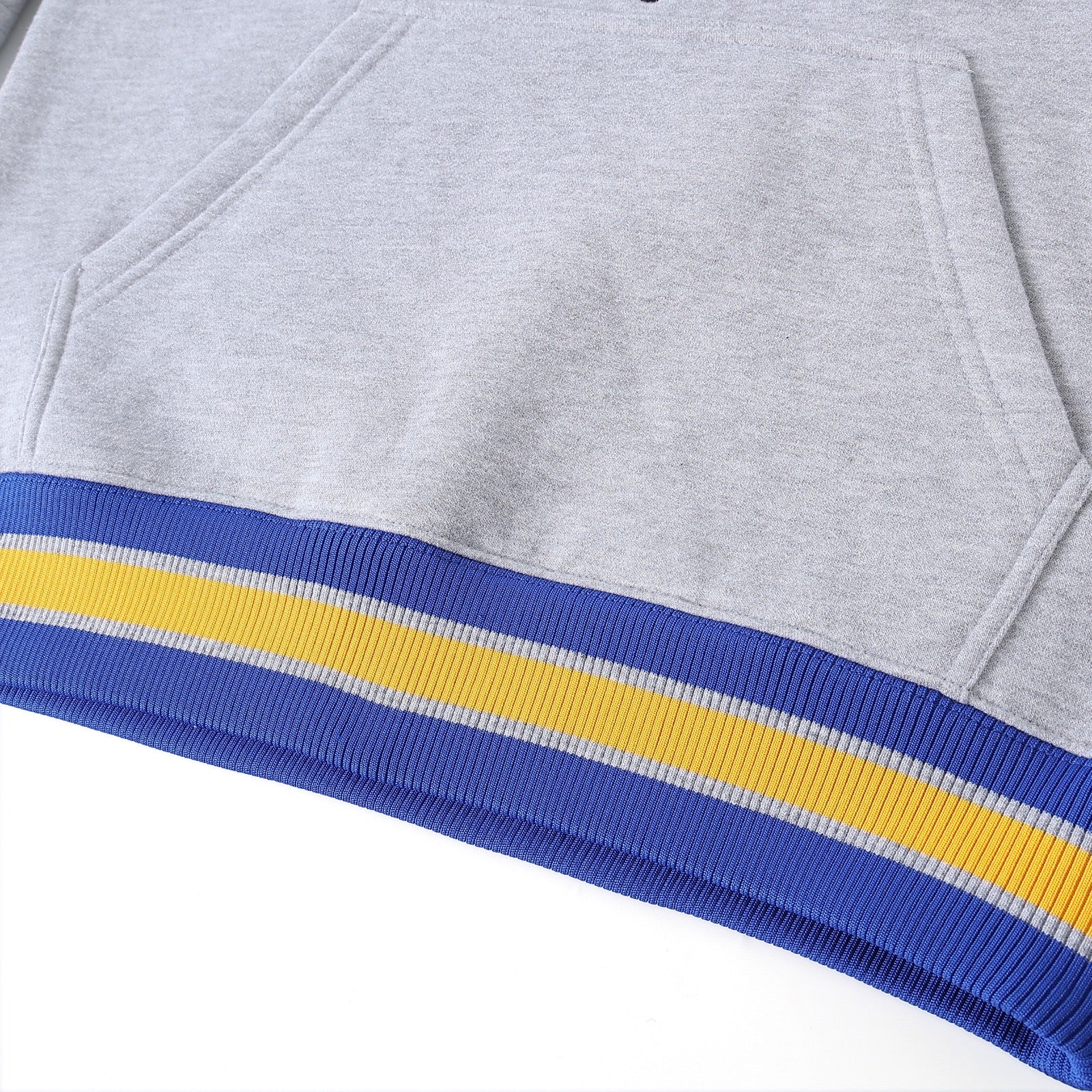 SGRho Grey Chenille Pocket Crewneck