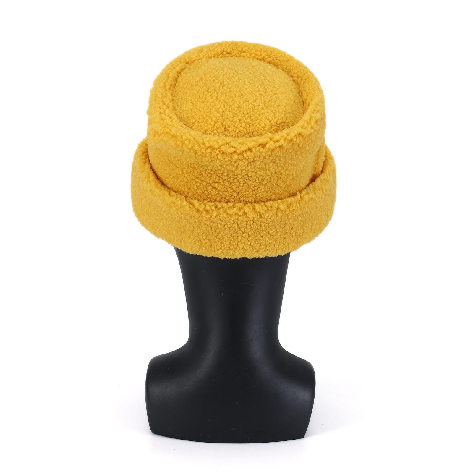 SGRho Gold Sherpa Beanie Hat