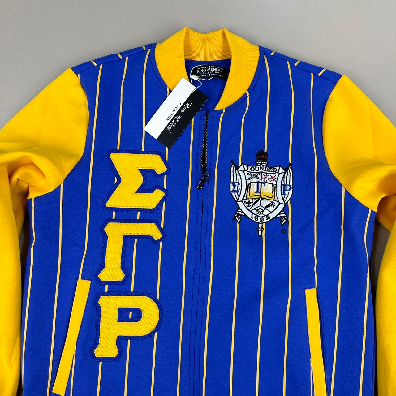 SGRho Pinstripe Tech Fleece Jacket