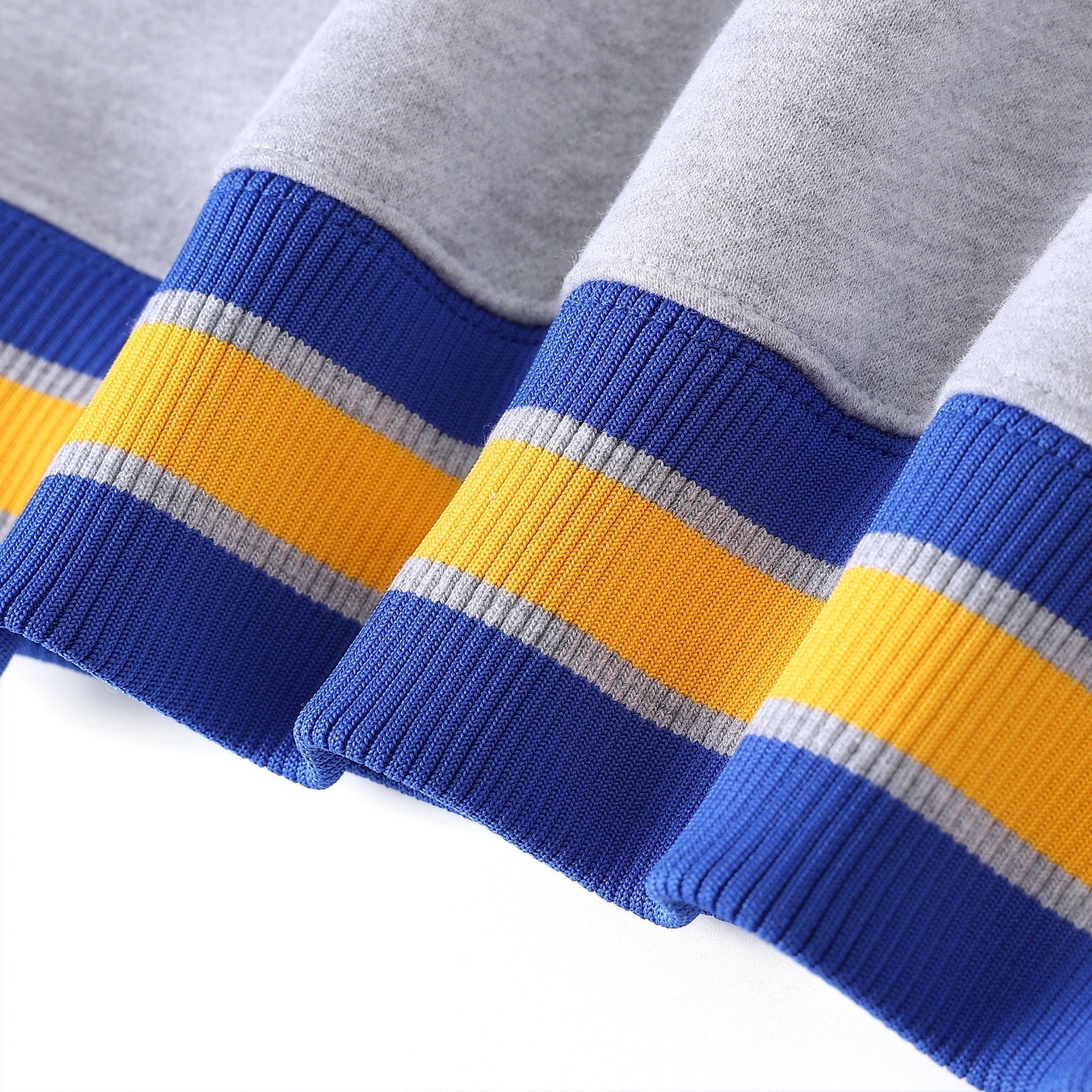 SGRho Grey Chenille Pocket Crewneck