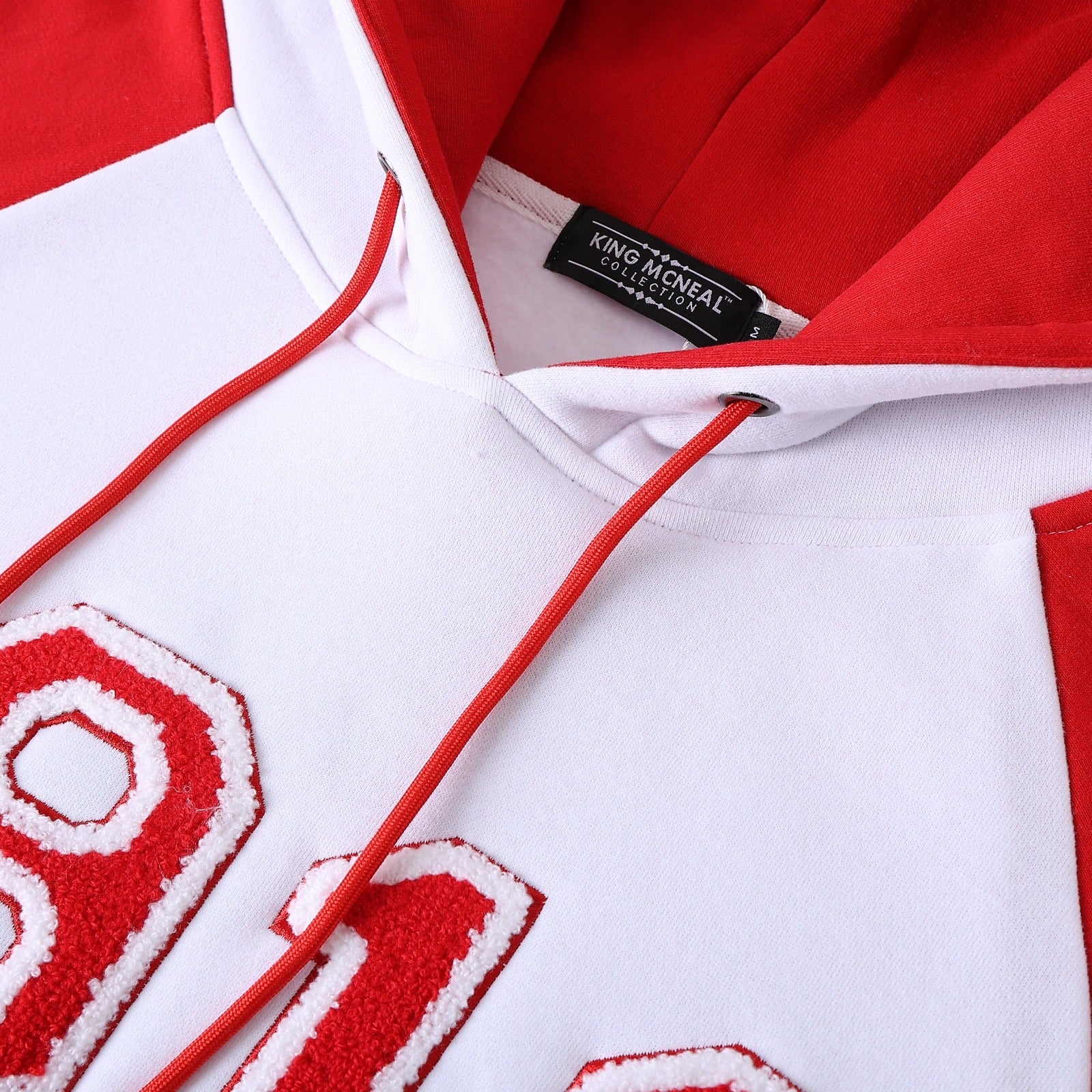 1911 Kappa Red/White Chenille Hoodie