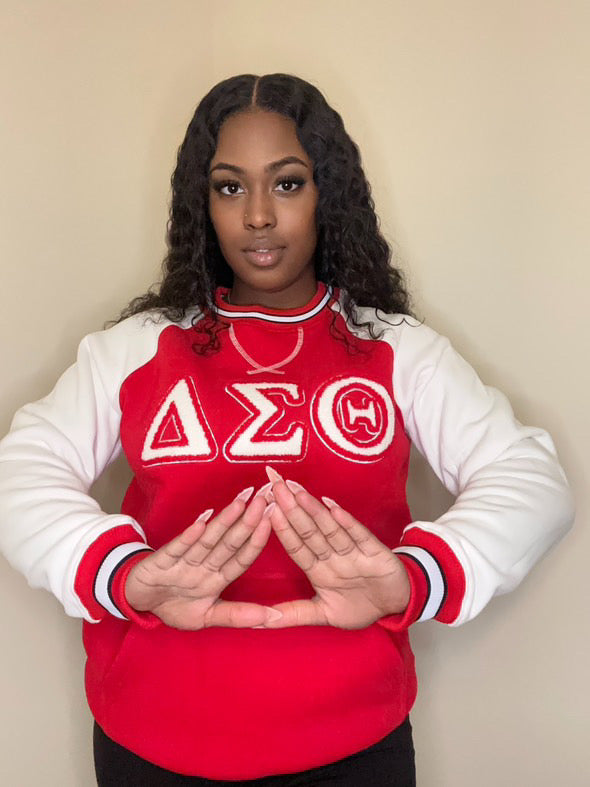 DST Chenille Letter Crewneck