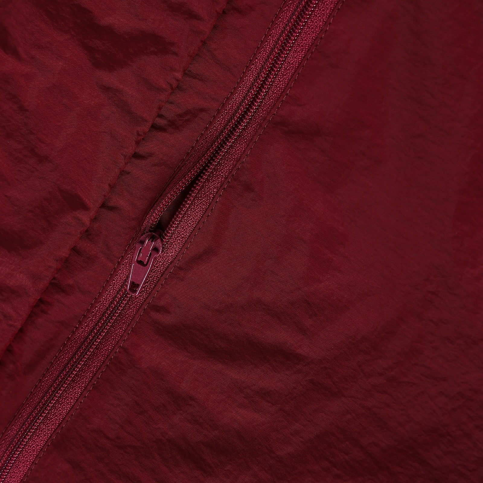 Delta Crimson Half Zip Windbreaker Jacket