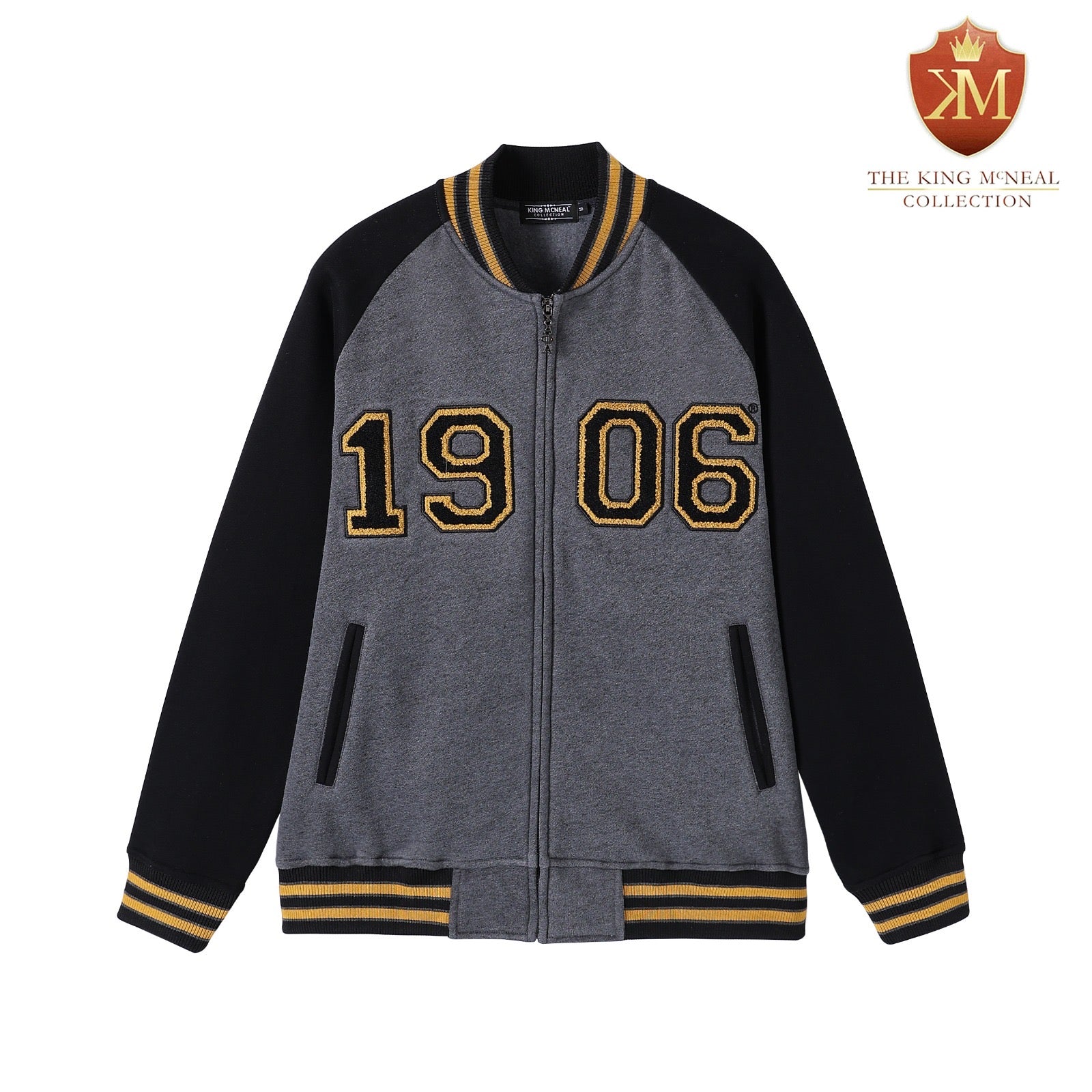 Dark Grey Alpha 1906 Varsity Fleece