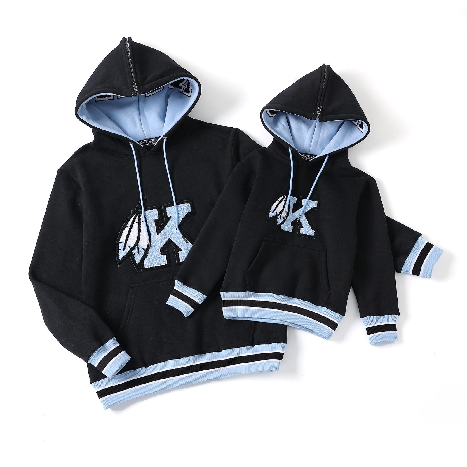 Kankakee Black Hooded Sweatshirt