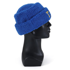 SGRho Blue Sherpa Beanie Hat