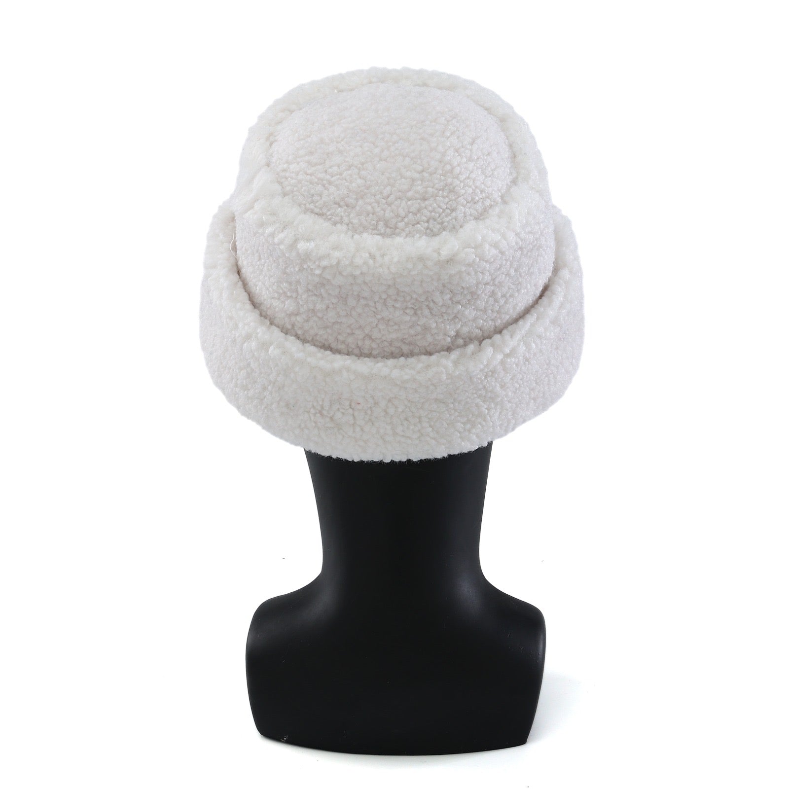 Delta White Sherpa Beanie Hat