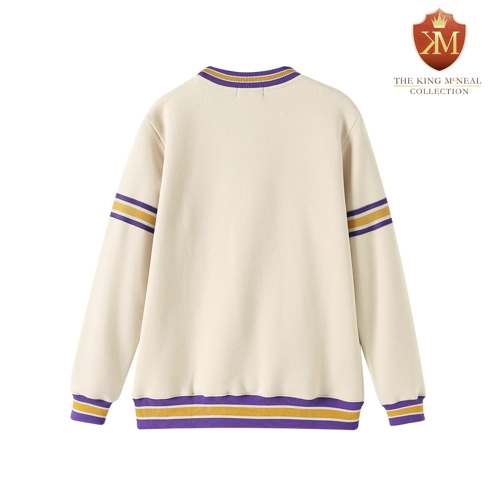 Omega Neutral Crest Chenille Crewneck