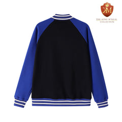 Zeta Black 1920 Varsity Fleece Jacket