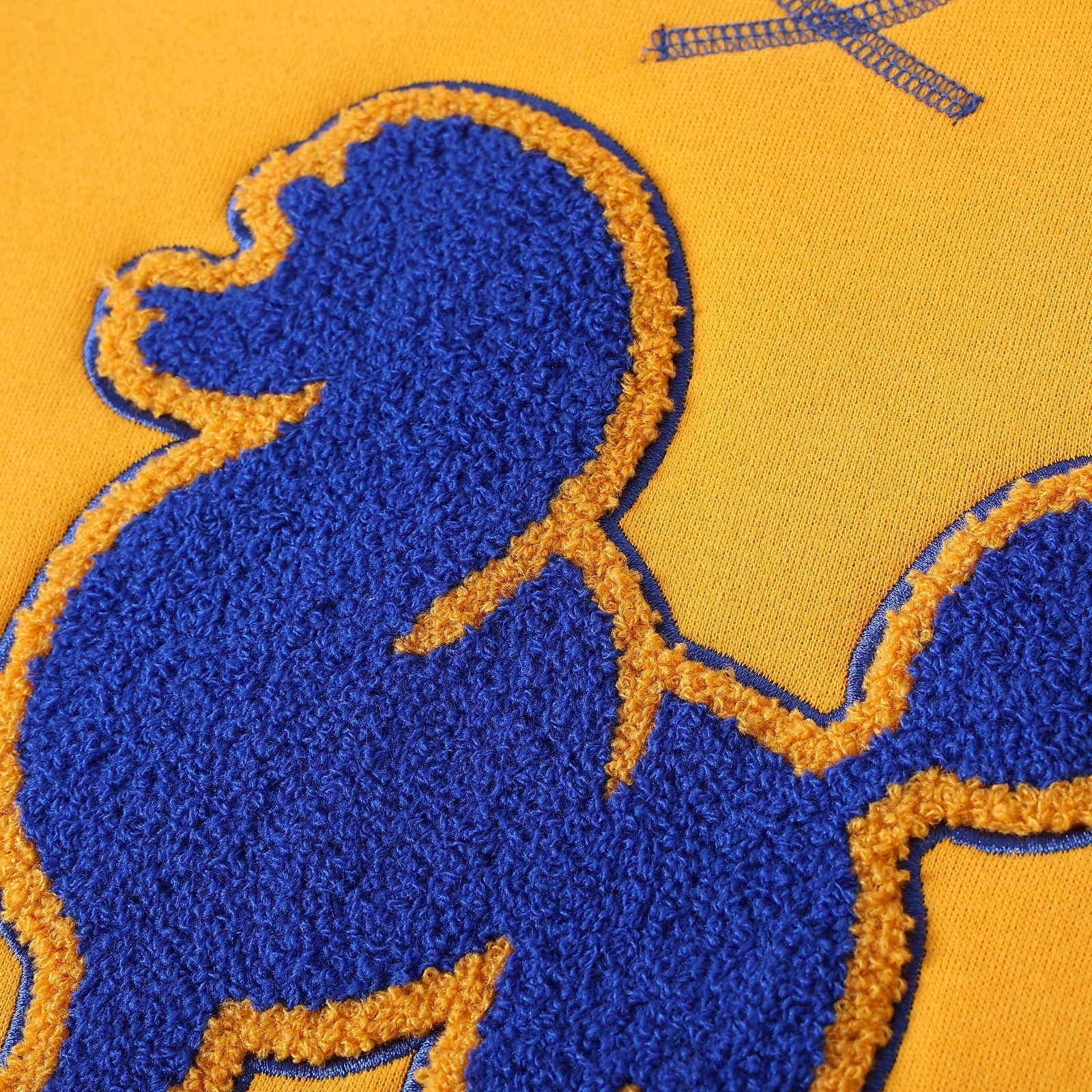 SGRho Chenille Poodle Pocket Crewneck