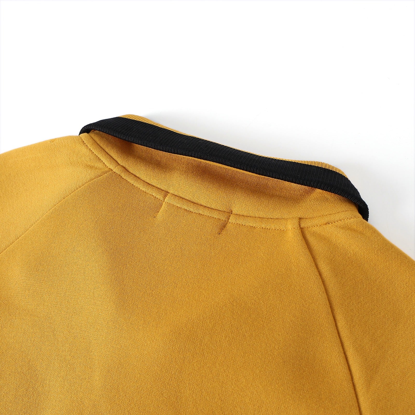 Mason Gold Quarter Zip Sweatshirt