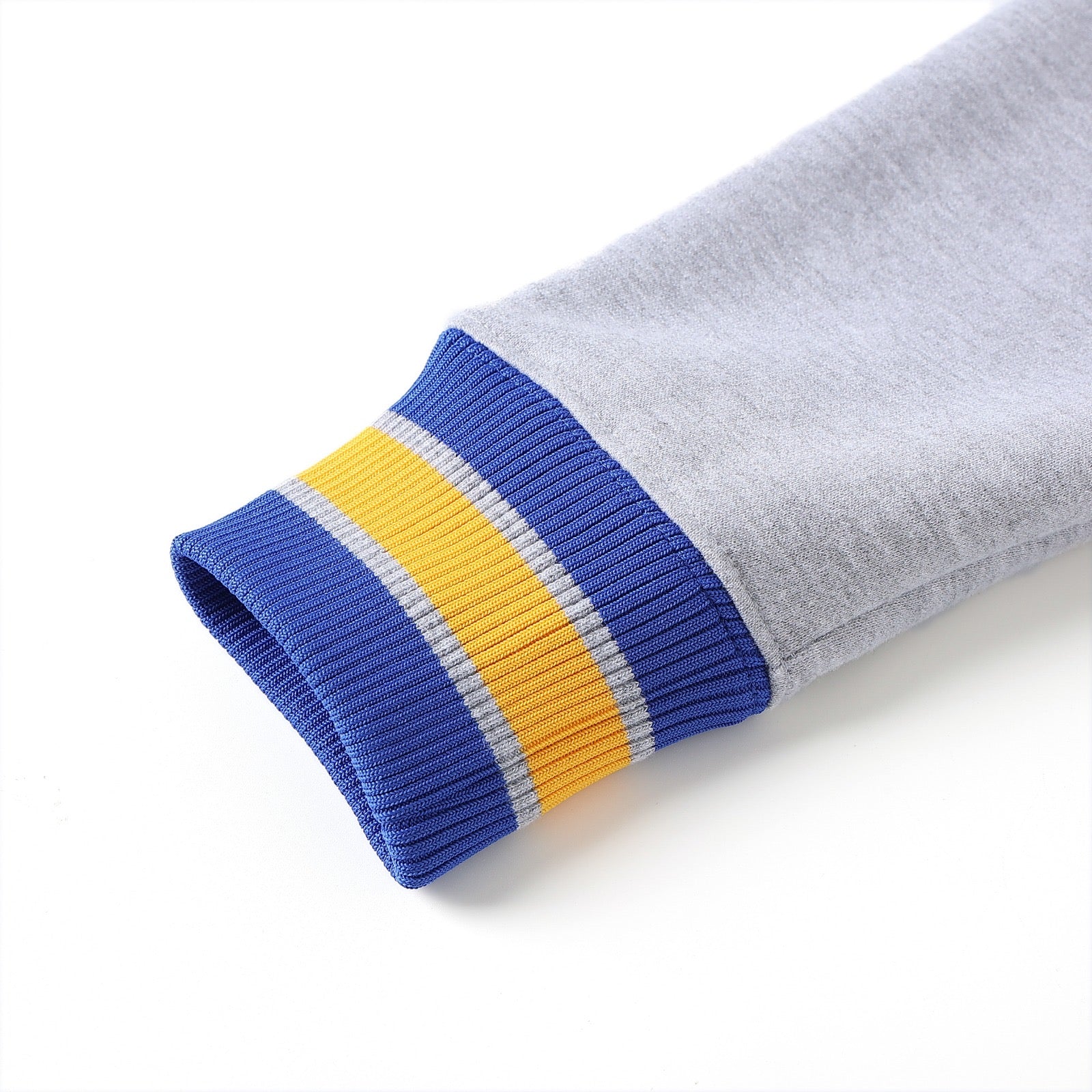 SGRho Grey Chenille Pocket Crewneck