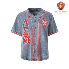 Delta Denim Baseball Jersey