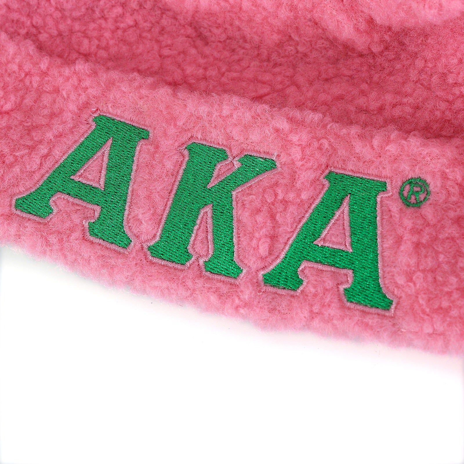 AKA Pink Sherpa Beanie Hat