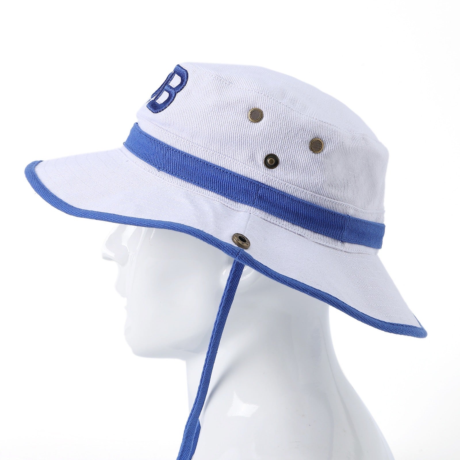 Zeta White Boonie Hat