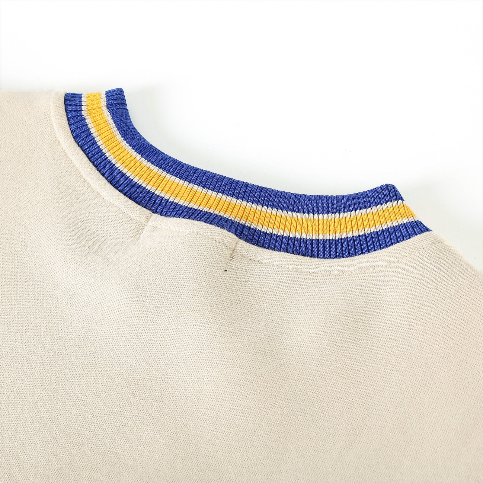 SGRho Poodle Neutral Chenille Pocket Crewneck