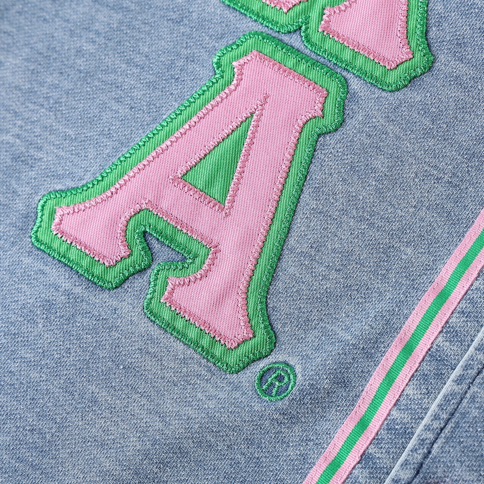 AKA Denim Baseball Jersey