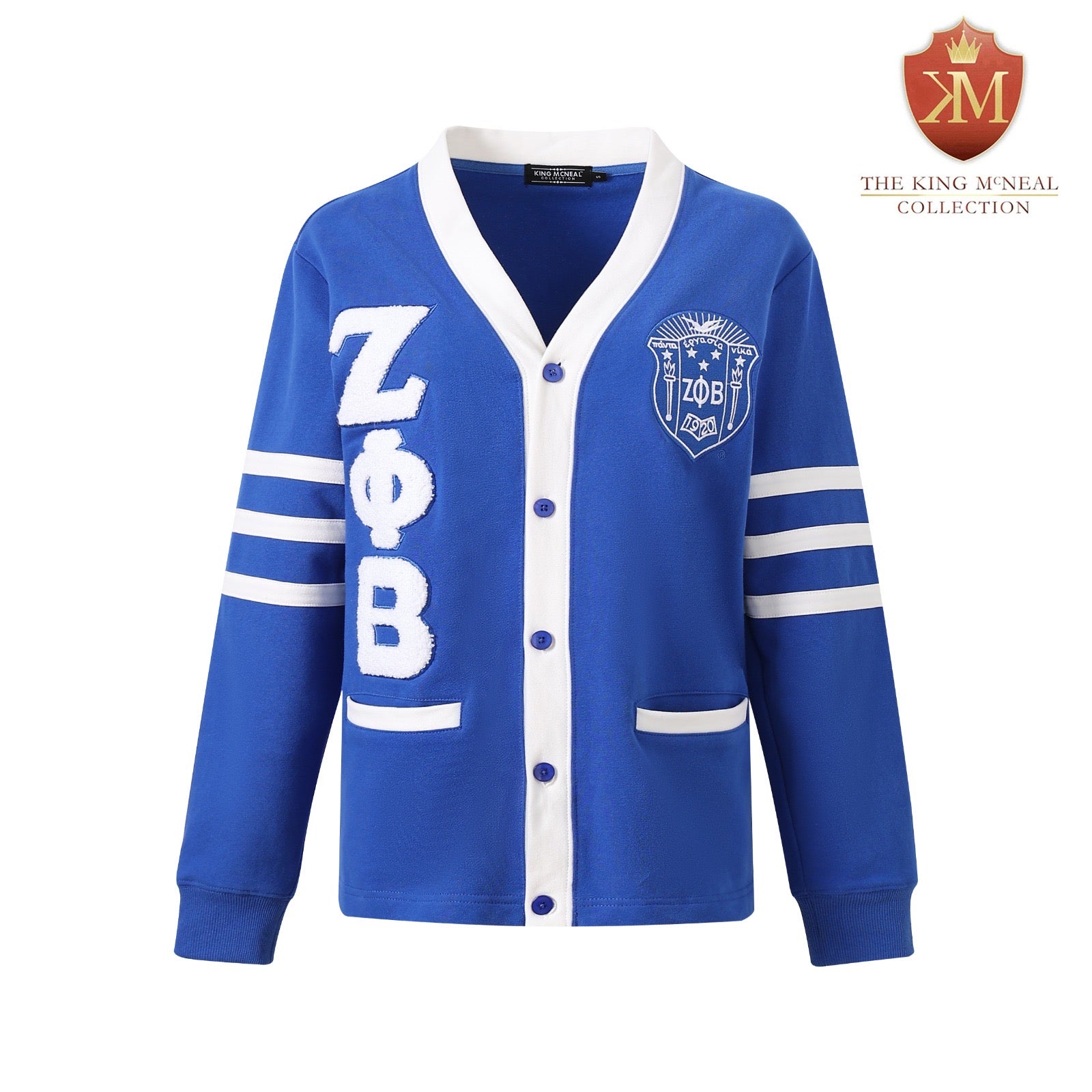 Zeta Fleece Cardigan Unisex Fit