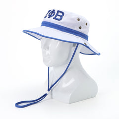 Zeta White Boonie Hat