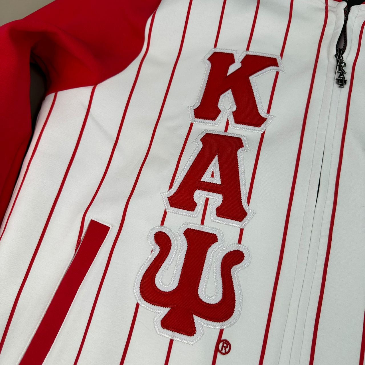 Kappa Pinstripe Tech Fleece Jacket