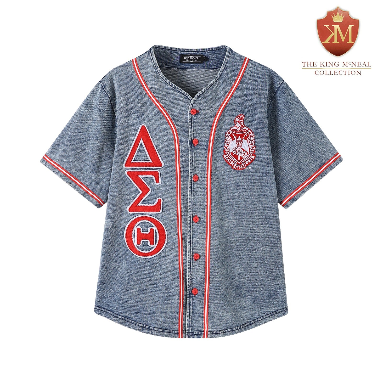 Delta Denim Baseball Jersey