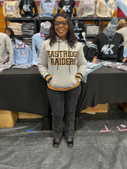 Eastridge Raiders Grey Hooded Sweatshirt