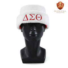 Delta White Sherpa Beanie Hat