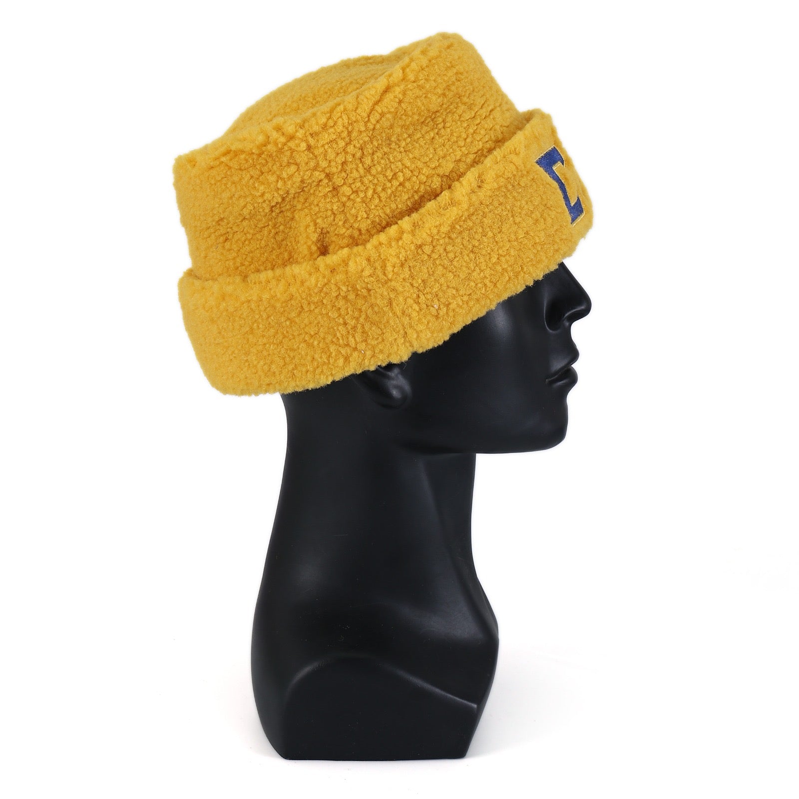 SGRho Gold Sherpa Beanie Hat