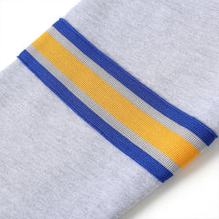 SGRho Grey Chenille Pocket Crewneck