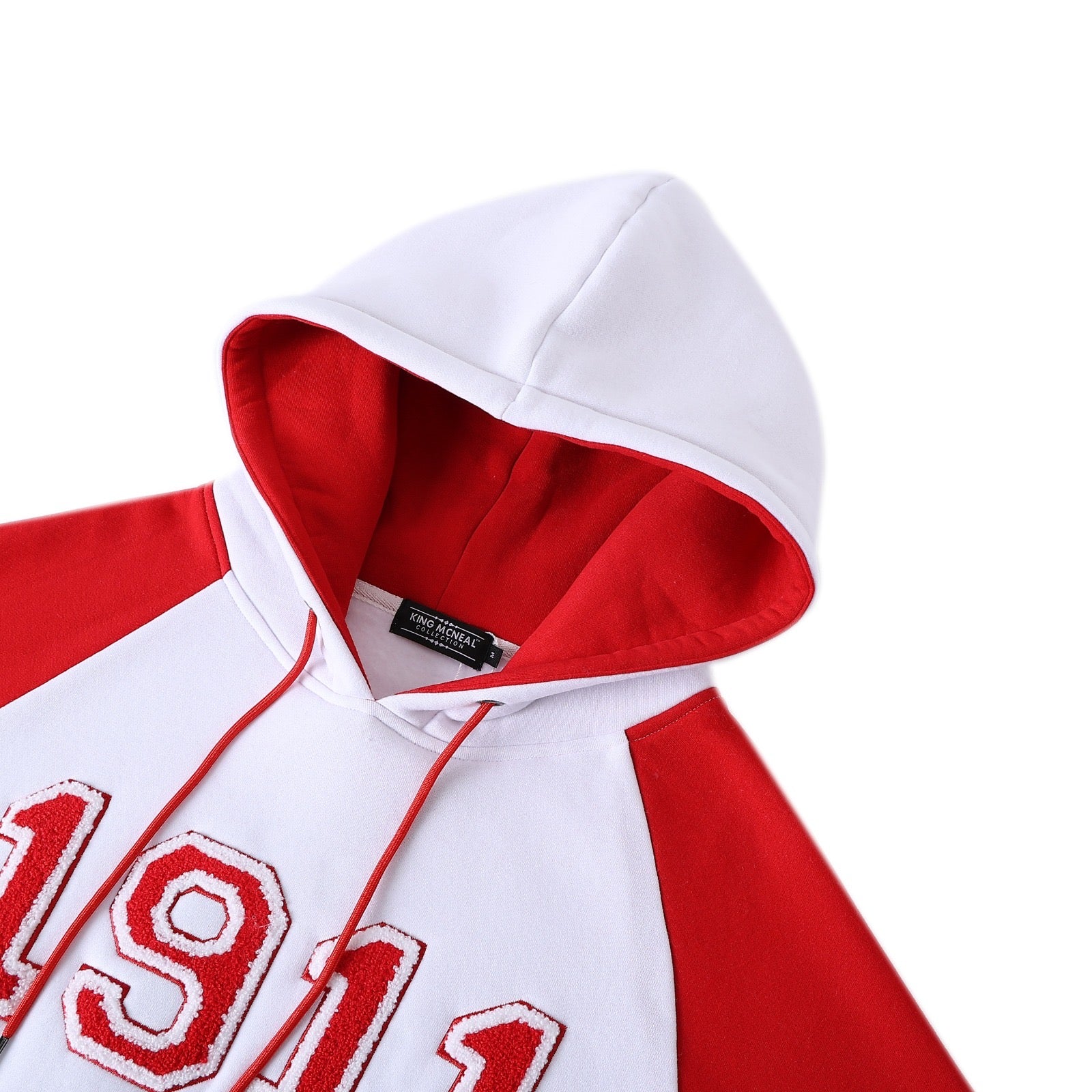 1911 Kappa Red/White Chenille Hoodie