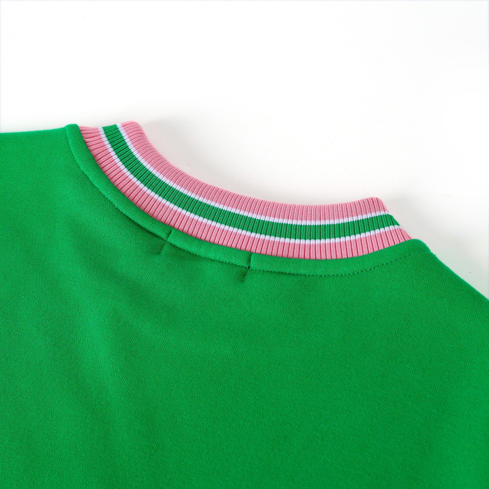 AKA Green Stripe Chenille Crewneck (Unisex Size)