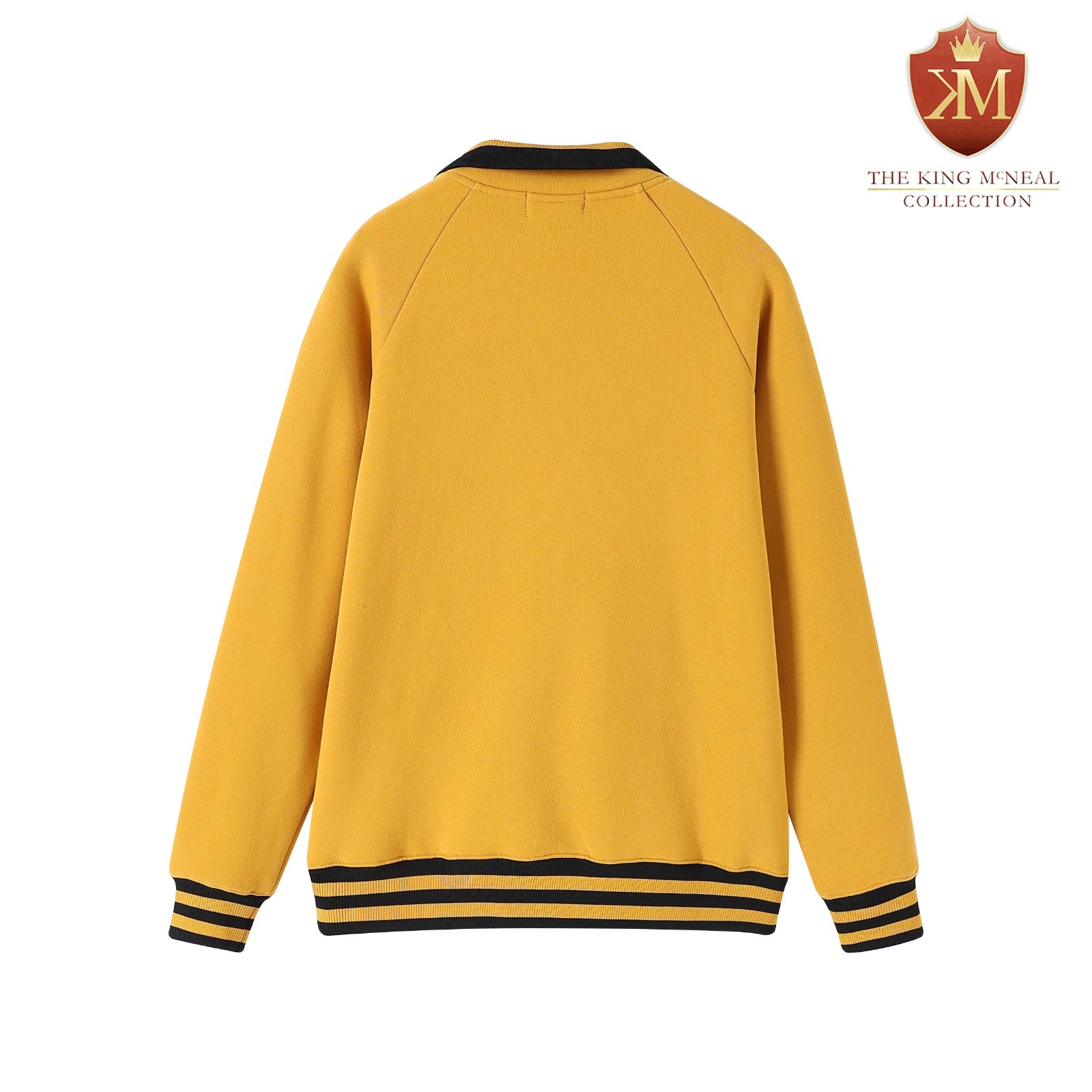 Mason Gold Quarter Zip Sweatshirt