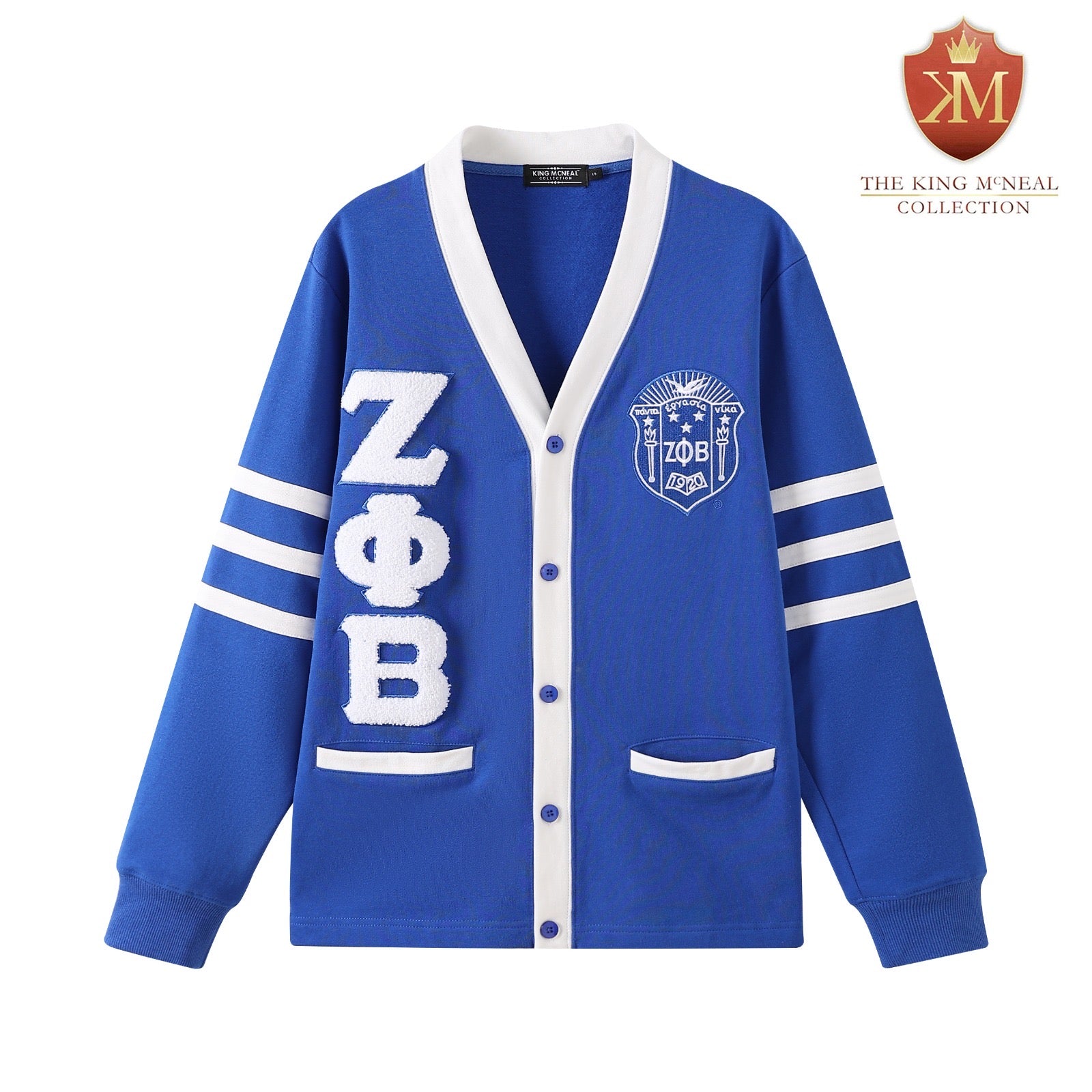 Zeta Fleece Cardigan Unisex Fit