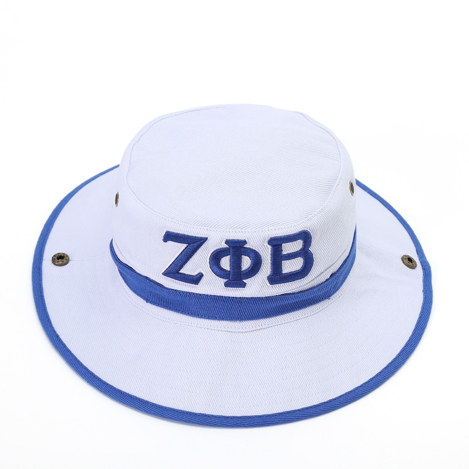 Zeta White Boonie Hat