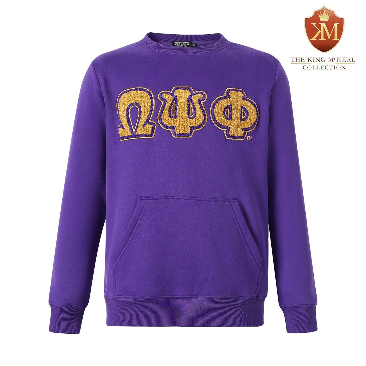 Omega Psi Phi Chenille Crewneck