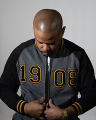 Dark Grey Alpha 1906 Varsity Fleece