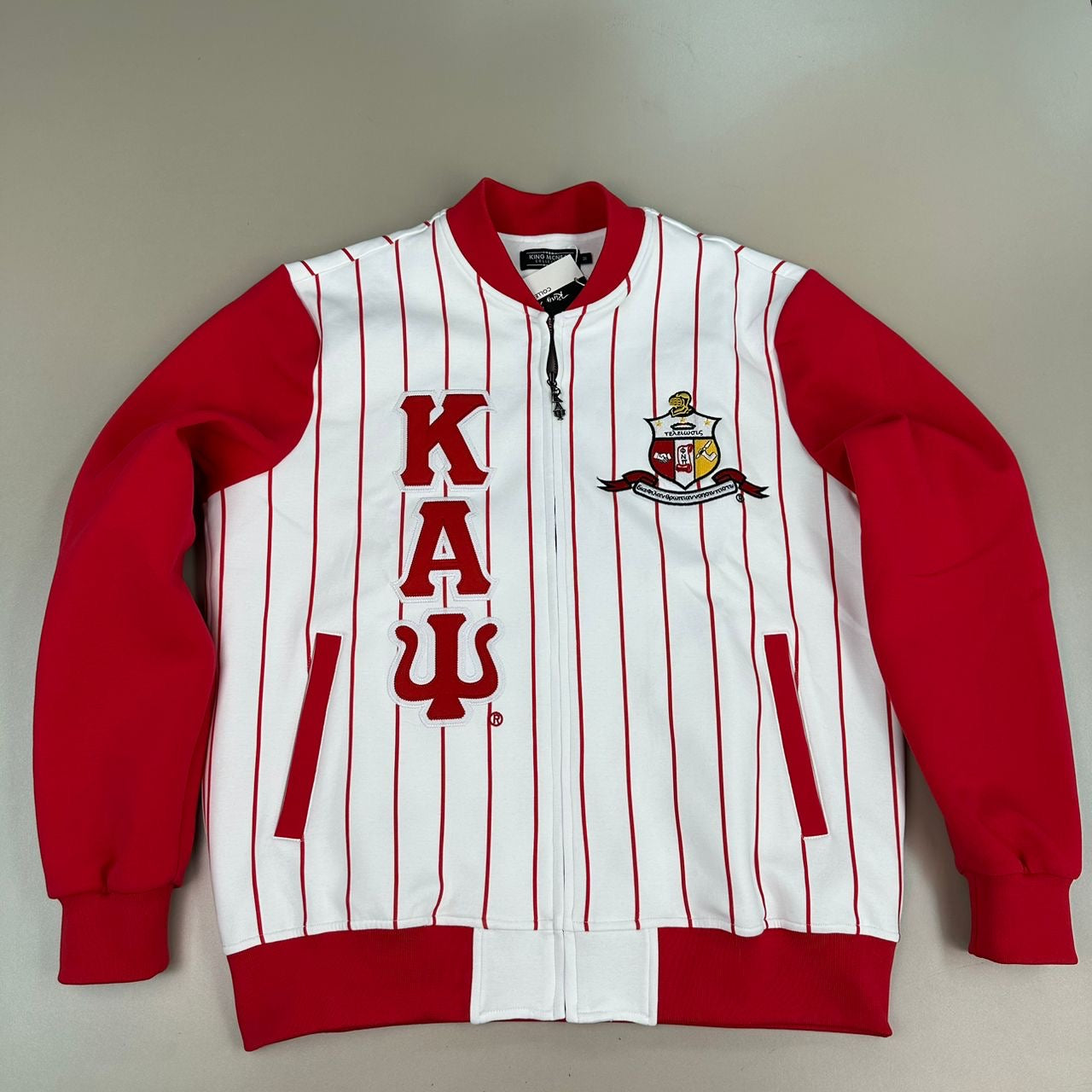 Kappa Pinstripe Tech Fleece Jacket