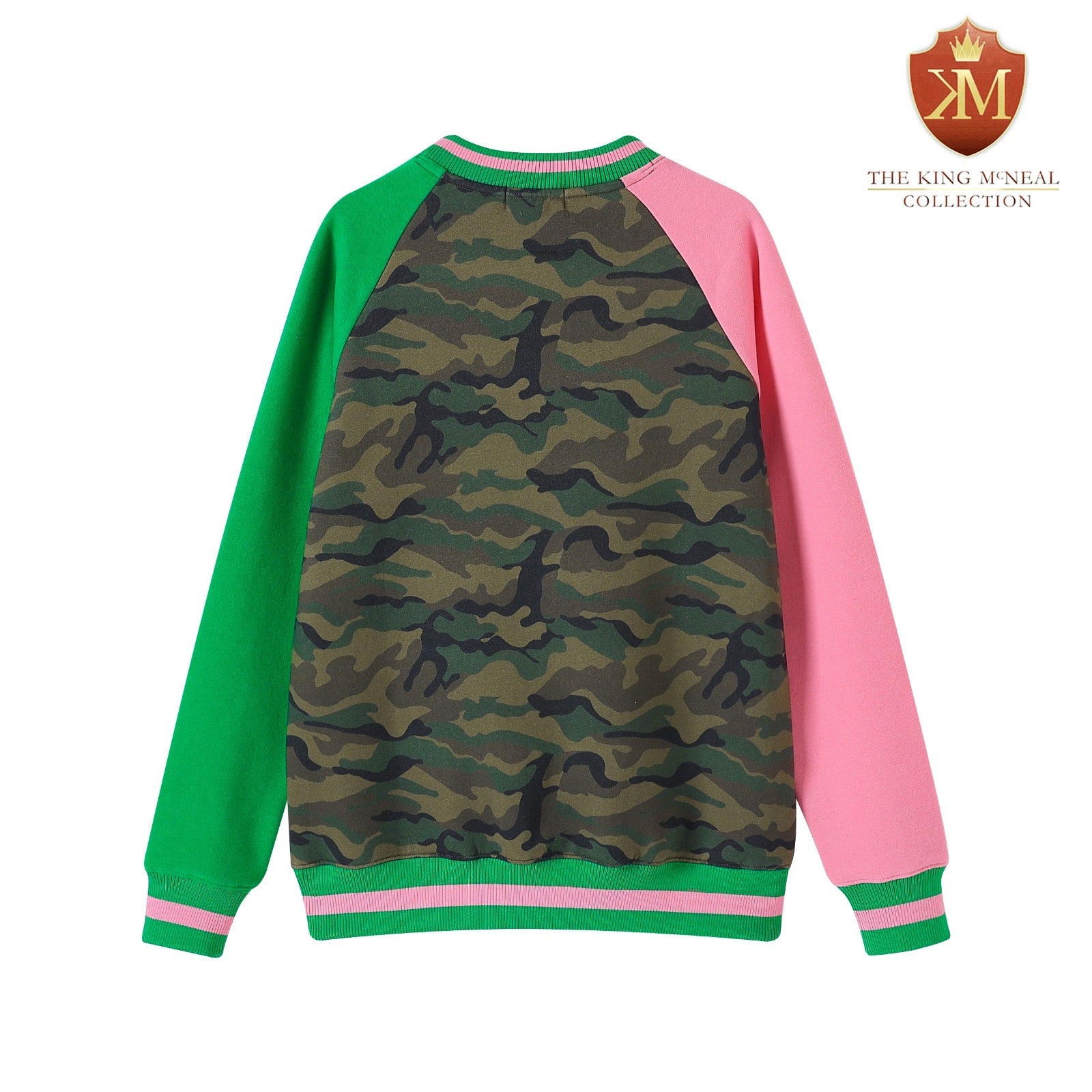 AKA Camo Chenille Crewneck (Unisex Size)